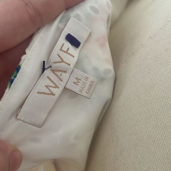 WAYF Womens‎ Eyelet Floral Peplum Top - Picture 5 of 6